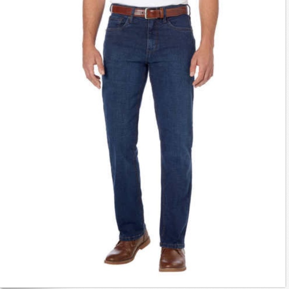 Men's Urban Star Premium Apparel Jeans Straight Le - Picture 2 of 5